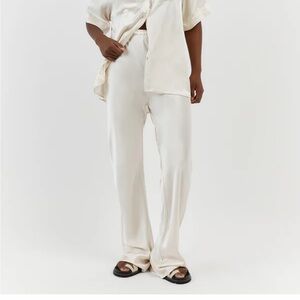DISSH Simone Pearl Satin bias cut pant Trousers